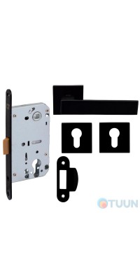 Comit Kubic A PZ set (handle+cover+mechanism) black blister