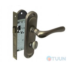 Handle on the bar 910K6 WC mat ant brass + 1251 BRB WC mat brass see
