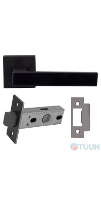 Comit Quattro set (handle+latch) black blister