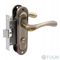 BRUNO 910K6 WC 50mm handle, brass + 1250 WC mechanism, brass