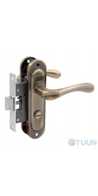 BRUNO 910K6 WC 50mm handle, brass + 1250 WC mechanism, brass
