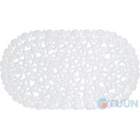 Bath mat "Starfish" white Arino