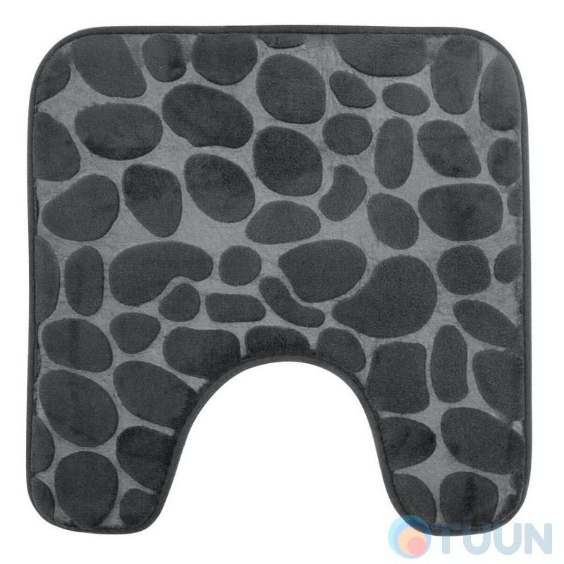 Trento Coral Velvet Ground Килимок U shape сірий