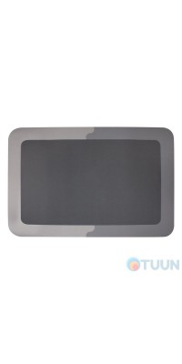 Arino Bath mat, quick-drying, 40x60 cm, gray