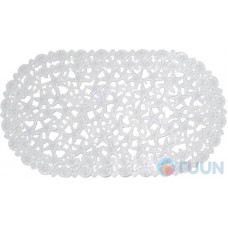 Bath mat "Starfish" transparent Arino
