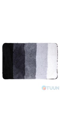 Trento Bathroom mat, microfiber, 50*80 cm, gray gradient
