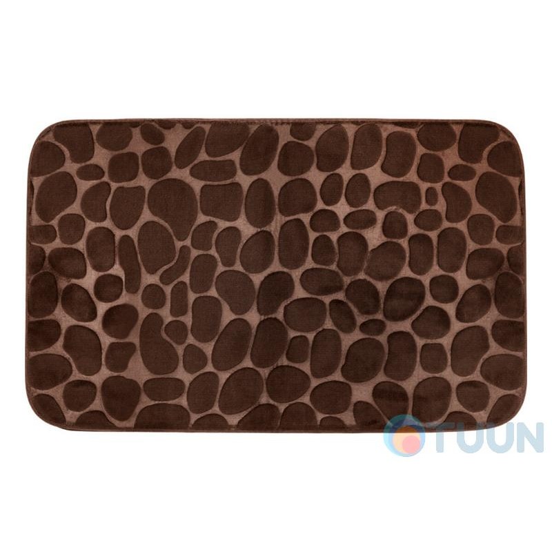 Trento Coral Velvet Ground Килимок для ванни коричневий
