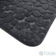 Trento Coral Velvet Ground Килимок для ванни сірий
