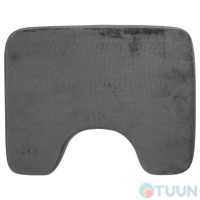 Rug Trento U-shape Gray, fleece, 40*50*1.5