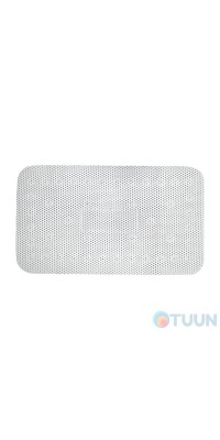 Arino Non-slip bathroom mat with suction cups, 70*40 cm, white