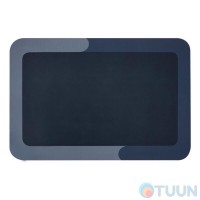 Arino Bath mat, quick-drying, 40x60 cm, blue