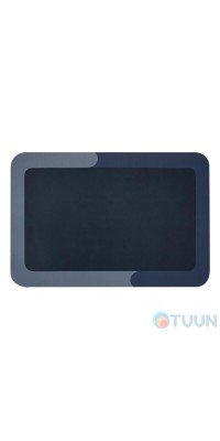 Arino Bath mat, quick-drying, 40x60 cm, blue