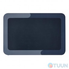 Arino Bath mat, quick-drying, 40x60 cm, blue