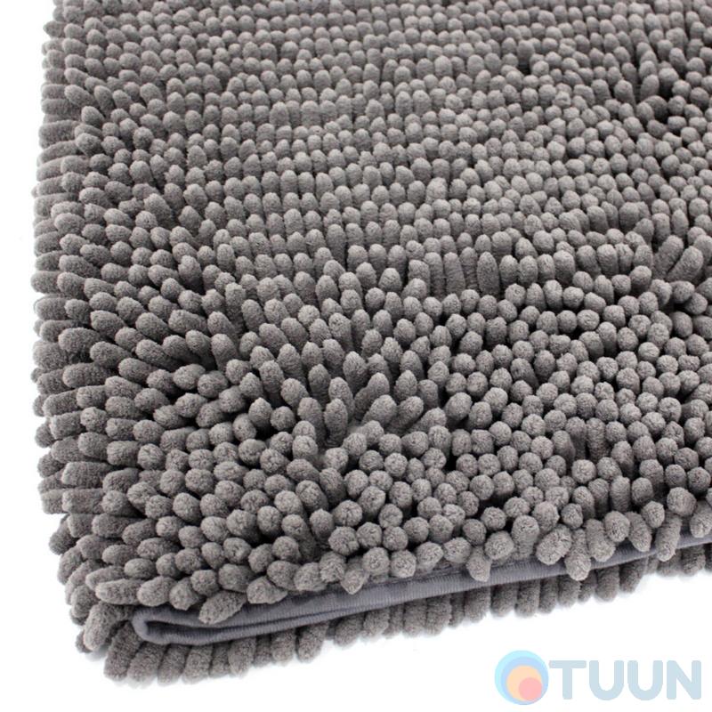 Trento standard bath mat, 50x150 cm, dark gray