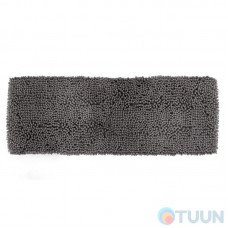 Trento standard bath mat, 50x150 cm, dark gray
