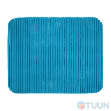 Arino dish drying mat, 32*40 cm, blue, PVC