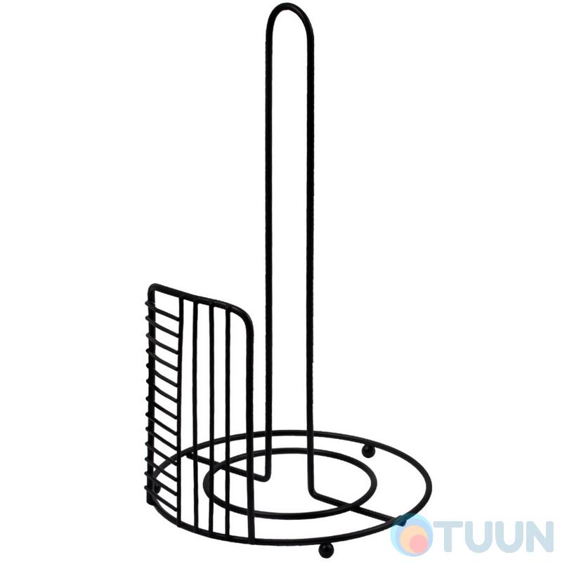 Arino Linea Black Paper Towel Holder