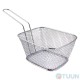 Arino serving basket, chrome, 14*11*7 cm