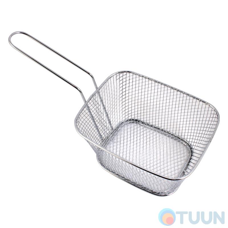 Arino serving basket, chrome, 14*11*7 cm