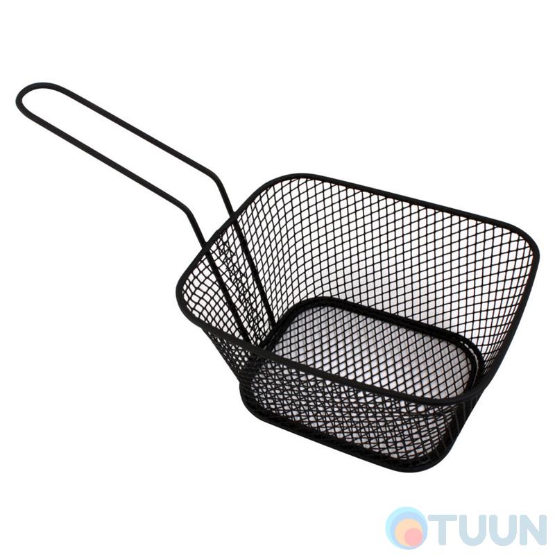 Arino serving basket, black, 14*11*7 cm