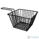 Arino serving basket, black, 13*13*8 cm