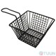 Arino serving basket, black, 13*13*8 cm