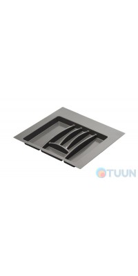 Органайзеры для столовых приборов Union Plast 550*500 антрацит