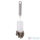 Arino brush, white, plastic, thermoplastic rubber