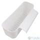 Arino sink organizer, white, 20*11*9 cm