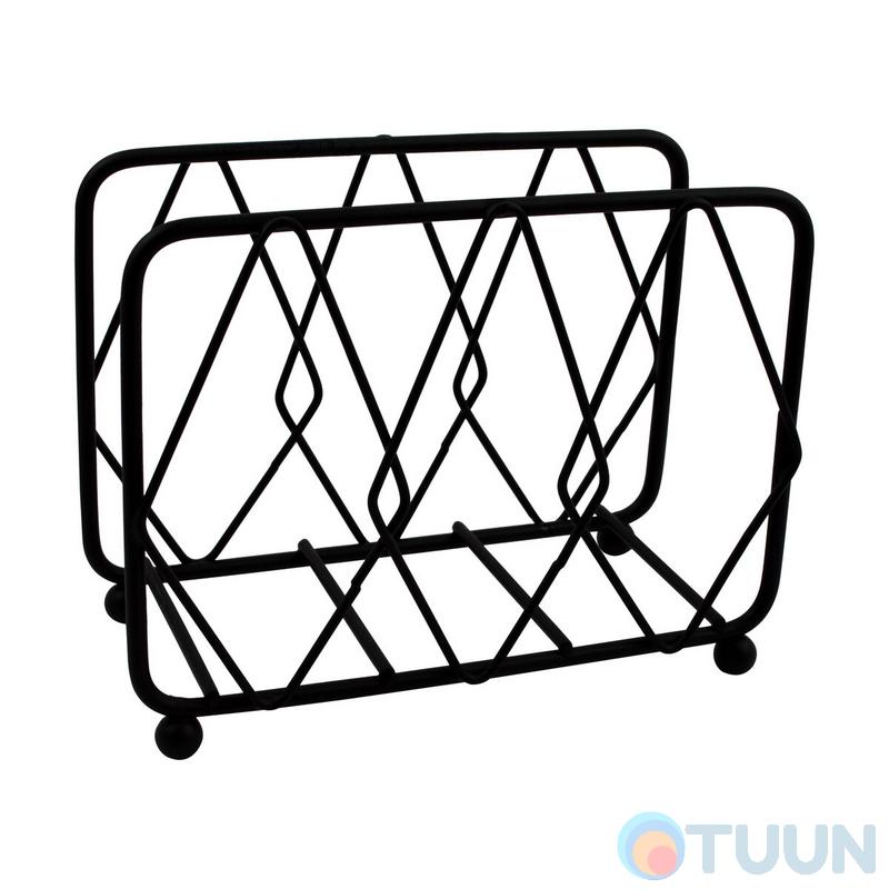 Arino Rombo Black Napkin Holder