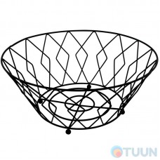 Arino Rombo Black Fruit Basket