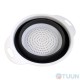 Arino folding colander with two handles, silicone, white, 24*19*8 cm