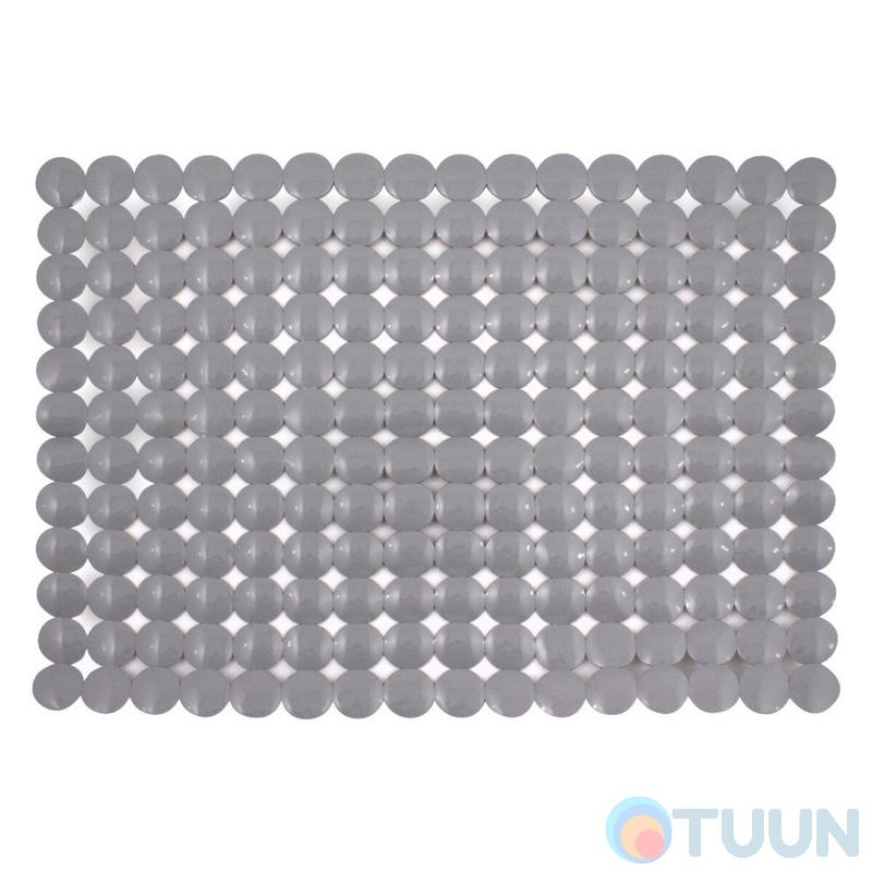 Arino Droplets sink mat, 40*30 cm, gray, PVC