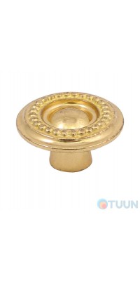 Ручка меблева Ompporro 014035L KNOB mm. 35 пол.. Латунь