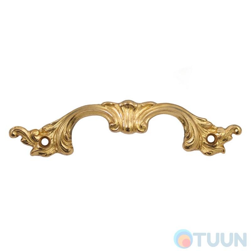 Ручка мебельная Ompporro 047012l HANDLE mm. 120 пол.латунь