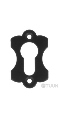 Cylinder cover model KEY HOLE 12-60X38X2 BLACK