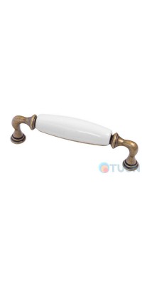 Furniture handle 15136P1282A.09 porcelain/florence