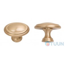 Furniture handle Ompporro 016340S KNOB mm. 40 matte brass