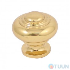 Furniture handle Ompporro 012030BKNOB mm. 30 gold