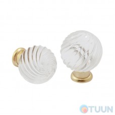 Furniture handle-Knob Salice Paolo Aster 461A OCS matte gold