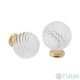 Furniture handle-Knob Salice Paolo Aster 461A OCS matte gold