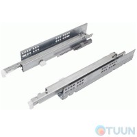 Concealed mounting guides 450mm with Push and soft self-latching full extension type UNICA 1065580450200