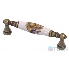 Furniture handle 15141PO962H.09 porcelain/florence