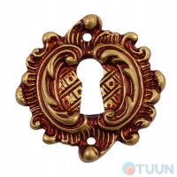 Накладка мебельная Ompporro 658 ант. золото кл