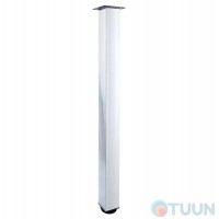 Меблева ніжка квадратна Comit 50х50х710 мм хром