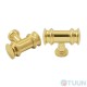 Furniture handle-knob Salice Paolo Fresia 2812A OL pol. brass