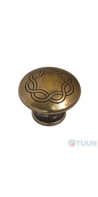 Furniture handle-knob 24081Z0300B.07 gold valenza