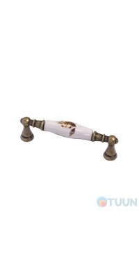Furniture handle 15141PO962D.09 porcelain/florence