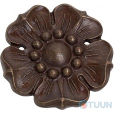 Decorative accessory Ompporro 020135B ROSETTE mm. 35 bronze