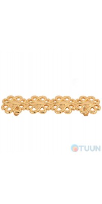 Furniture handle 15308Z1280B.15 pure gold